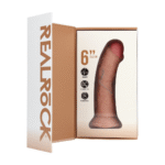 Realistischer Vibrator – mit Saugnapf – RealRock Fleisch RealRock by Shots – Bild 7