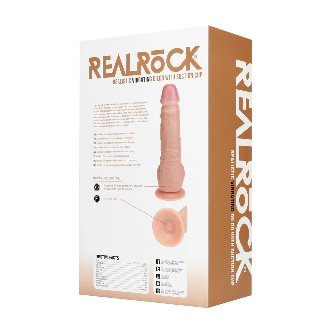 RealRock Vibrator mit Saugnapf – Bild 2