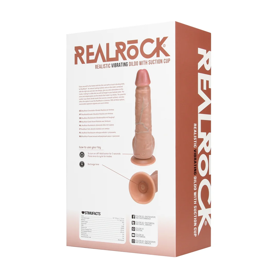 RealRock Vibrator mit Saugnapf – Bild 8