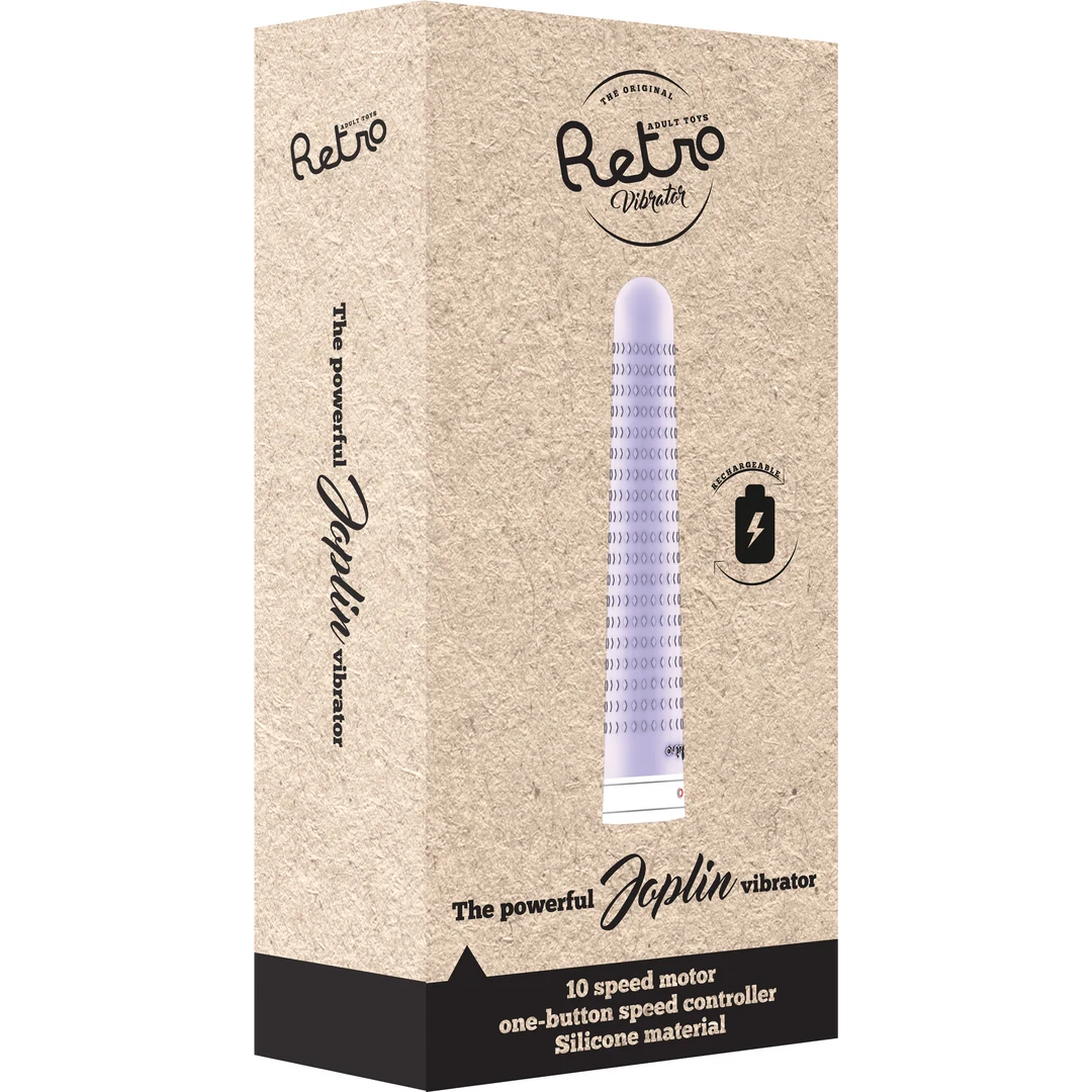 RET001PUR_1_1 Joplin Strukturierter Vibrator – Bild 1