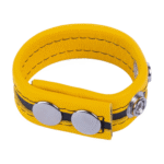 Tippy Leder Cockring gelb