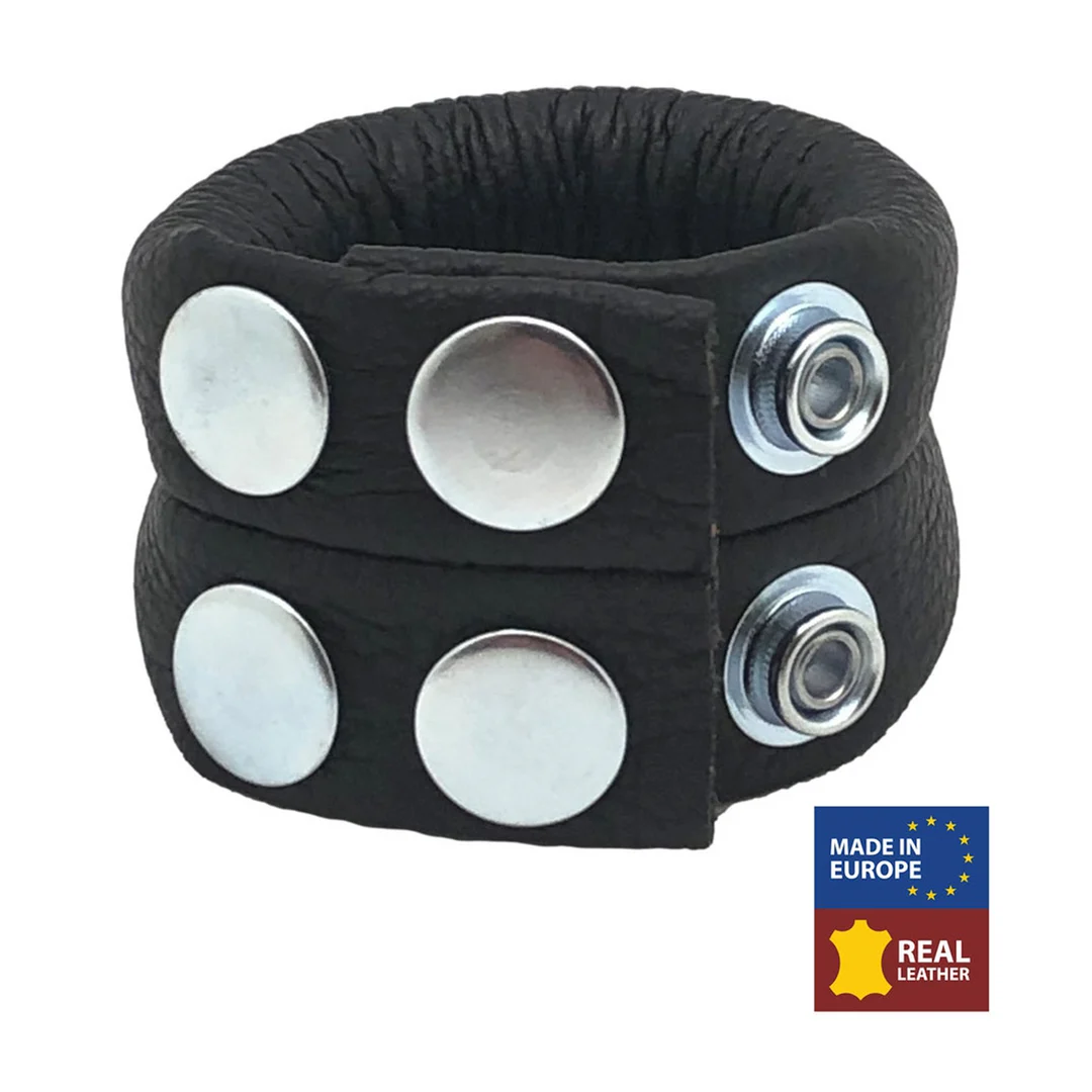 Red Leather verstellbarer Ballstretcher aus Leder, schwarz – Bild 3