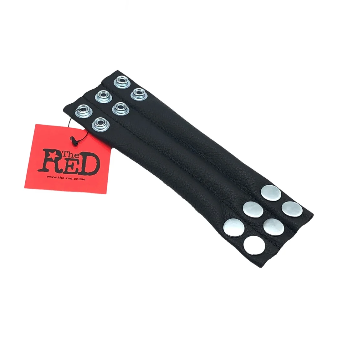 Red Leather verstellbarer Hodenstrecker aus Leder – Bild 3