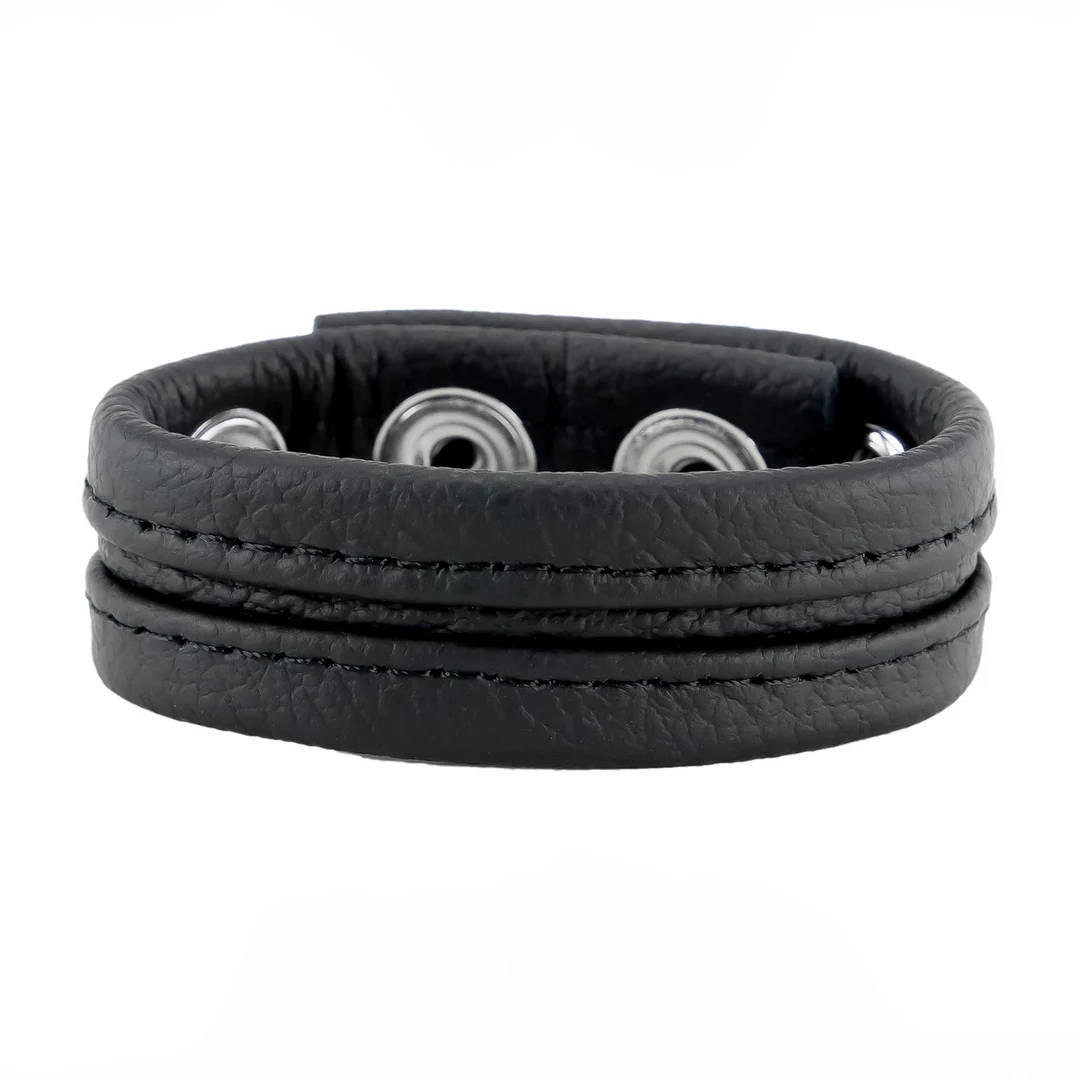 Verstellbarer Leder Cockring – Bild 1