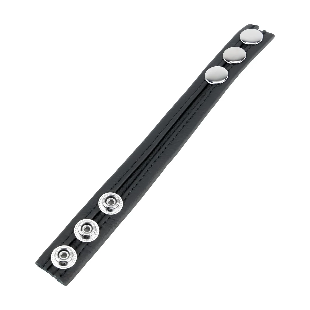 Verstellbarer Leder Cockring – Bild 2