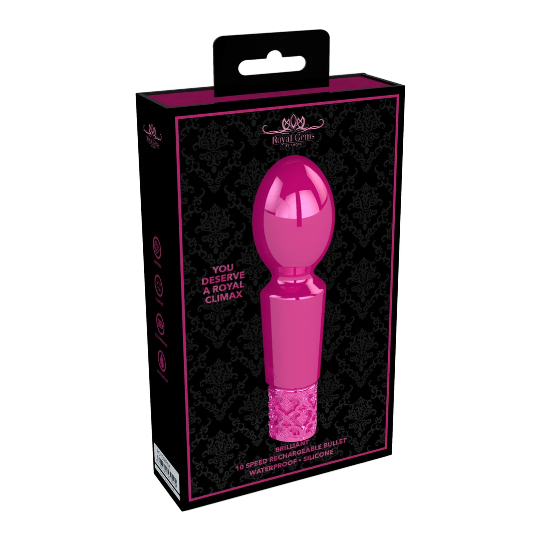 Wand Vibrator – 10 Modi, wasserdicht und aufladbar – Royal Gems by Shots – Bild 6