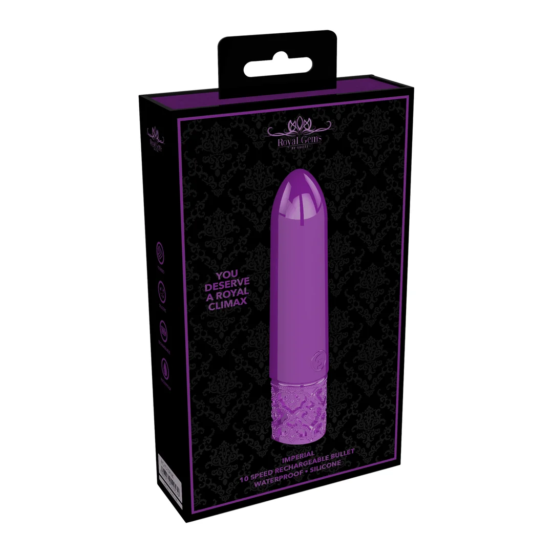 Vibrator – aufladbar und 10 Stufen – Imperial Royal Gems by Shots – Bild 6