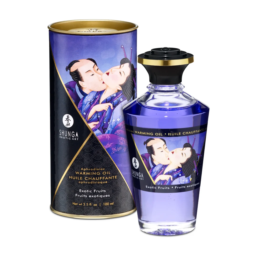Wärmeöl – Exotische Früchte – Aphrodisia Olie 100 ml – Bild 3