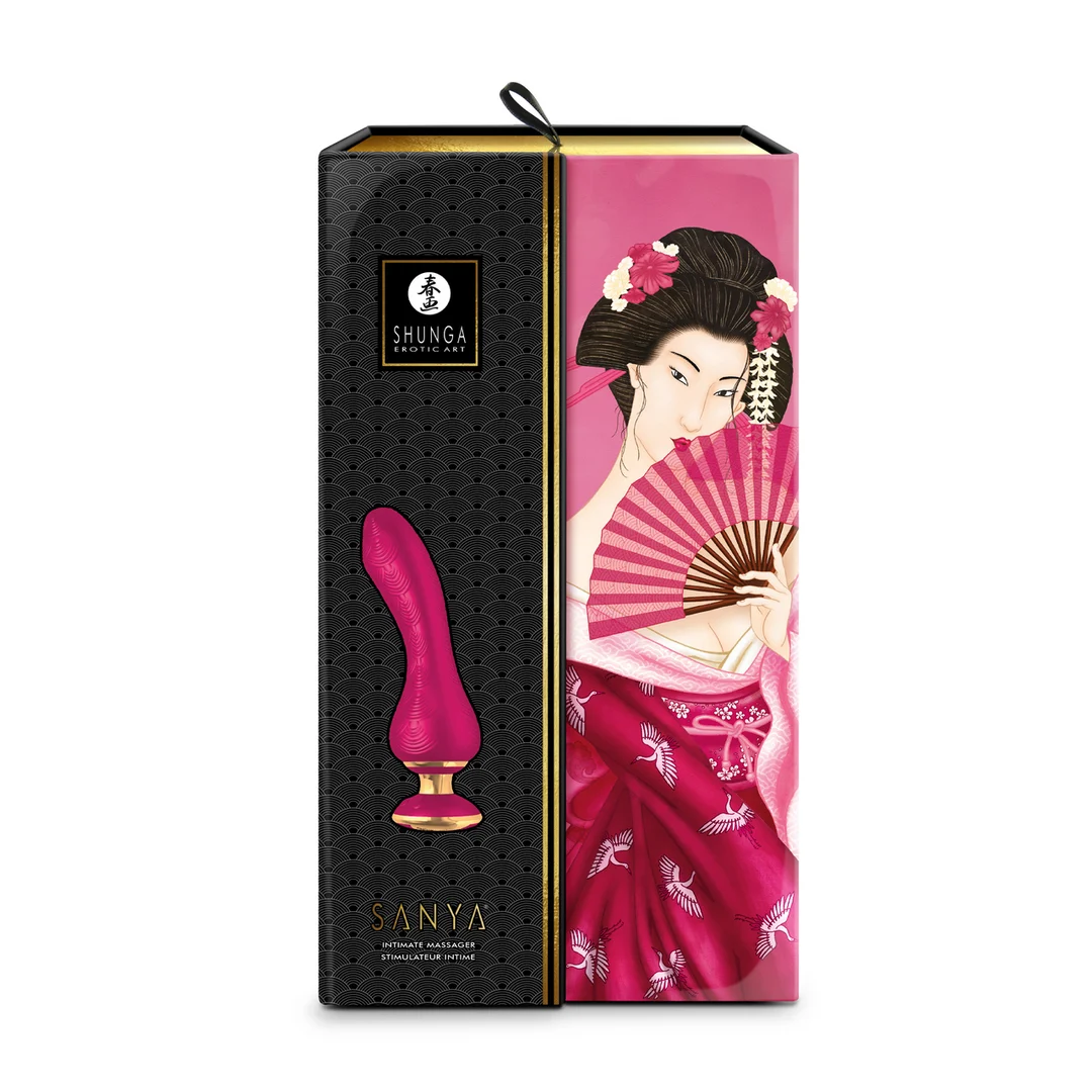Vibrator – ergonomisches Design – SANYA Lila Shunga – Bild 7