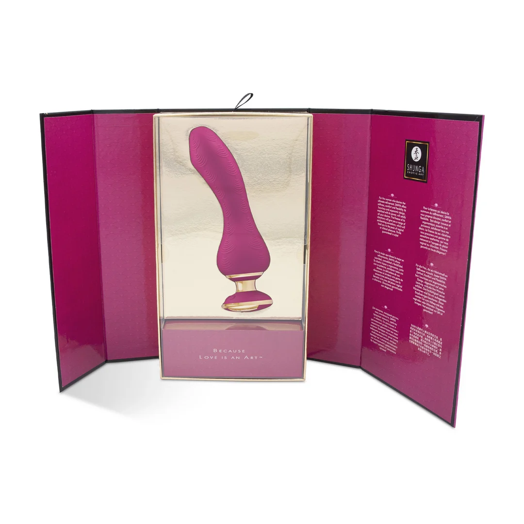 Vibrator – ergonomisches Design – SANYA Lila Shunga – Bild 8
