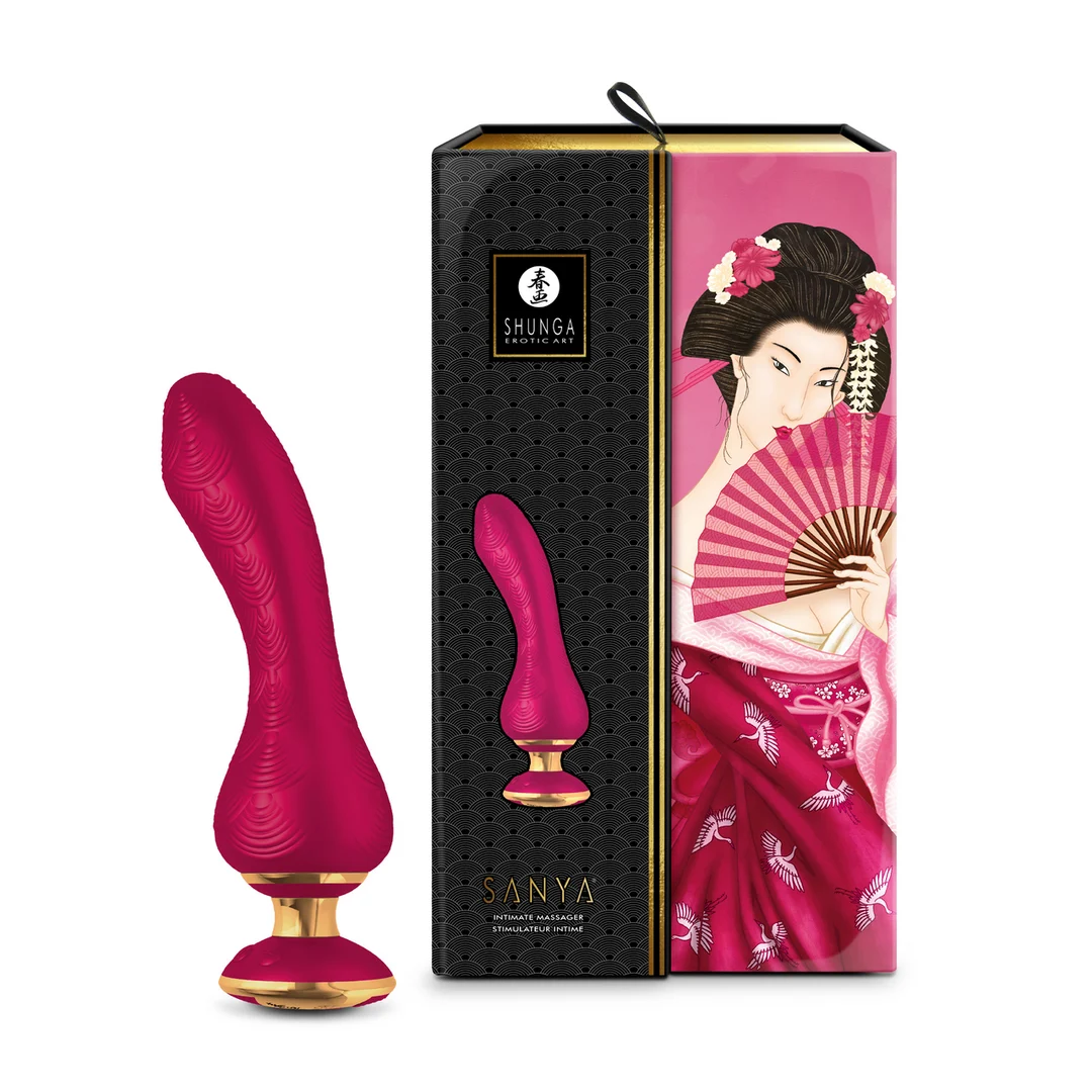 Vibrator – ergonomisches Design – SANYA Lila Shunga – Bild 9