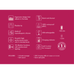 Vibrator – ergonomisches Design – SANYA Lila Shunga – Bild 12