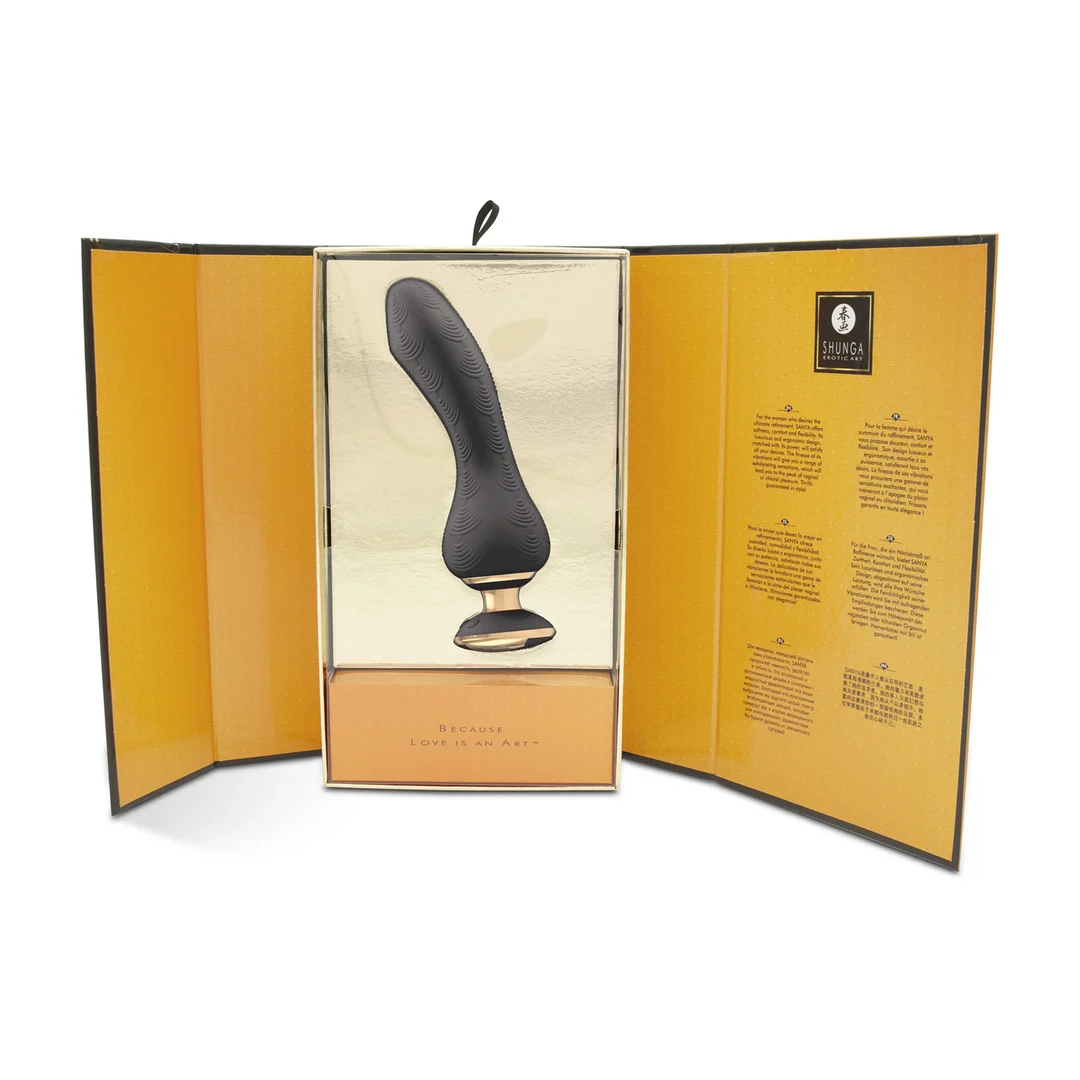 Vibrator – ergonomisches Design – SANYA Lila Shunga – Bild 14