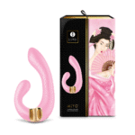 G Punkt Vibrator mit angenehmem Griff – Hellrosa Shunga – Bild 3