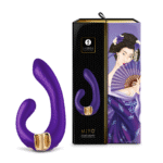 G Punkt Vibrator mit angenehmem Griff – Hellrosa Shunga – Bild 9