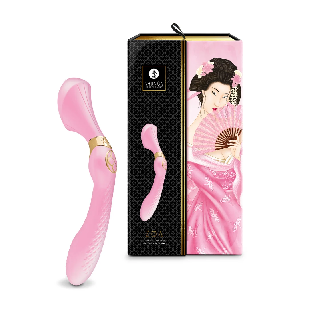 Vibrator – 10 Modi – ZOA Himbeere von Shunga – Bild 9