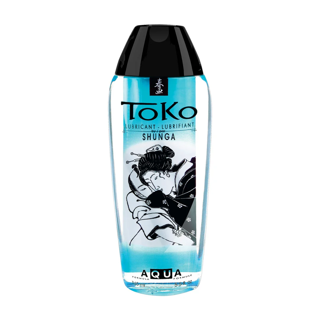 S-6200_1_1 Gleitgel auf Wasserbasis, TOKO AQUA, besonders seidig und latex freundlich, ohne Duftstoffe und Geschmack, 165 ml, Shunga – Bild 1