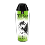 Gleitgel mit Geschmack – auf Wasserbasis, ultra seidig weich – Birne und exotischer grüner Tee – 165 ml – Shunga