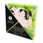 Orientalisches Badesalz – Duftende, schäumende Salzkristalle aus dem Toten Meer, färbt das Wasser – Lotusblüte – Shunga – 75 g