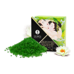 Orientalisches Badesalz – Duftende, schäumende Salzkristalle aus dem Toten Meer, färbt das Wasser – Lotusblüte – Shunga – 75 g – Bild 3