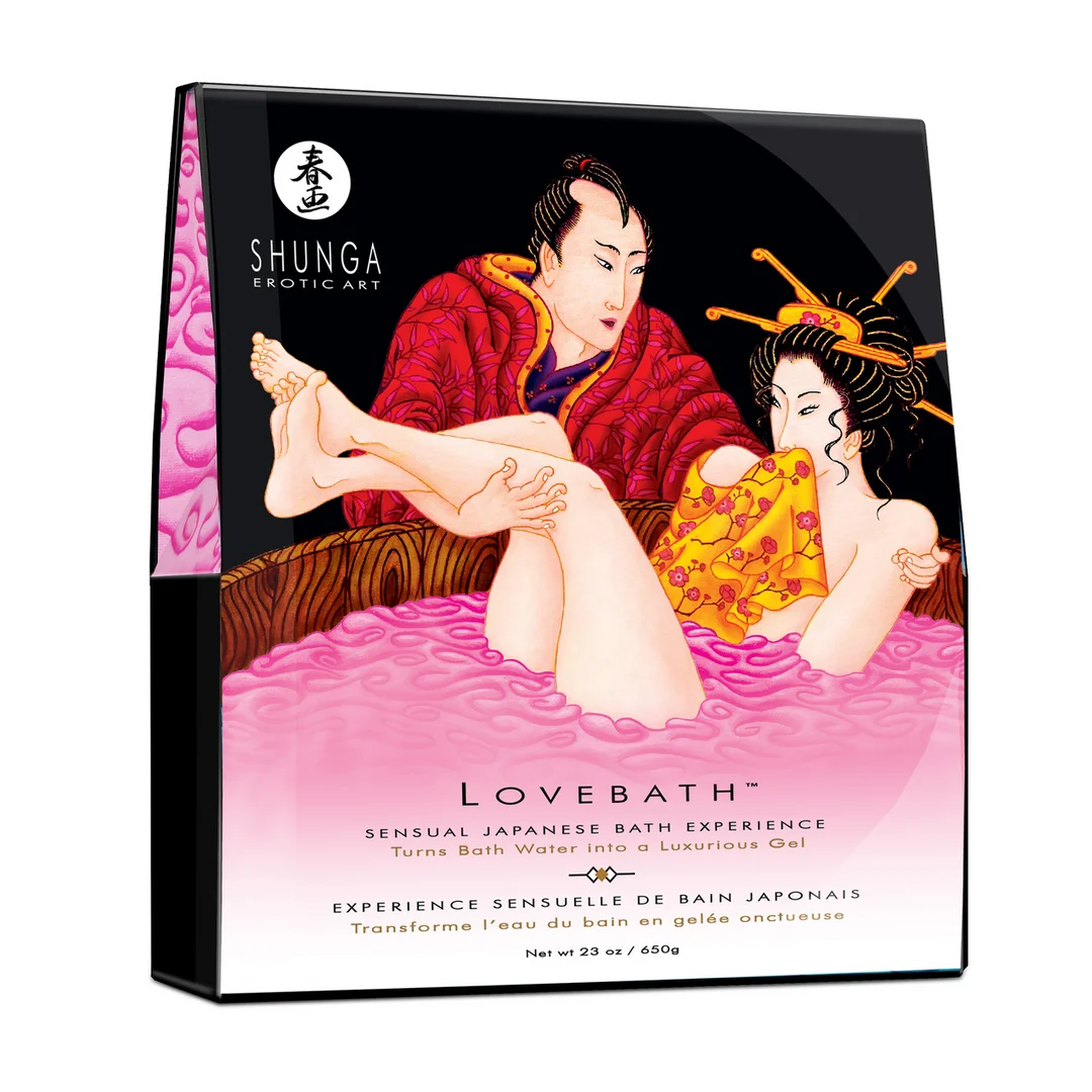 S-6801_1 Lovebath – sinnliches japanisches Badeerlebnis mit Jelly Perlen – Dragon Fruit – Shunga – 20 oz / 575 gr – Bild 1