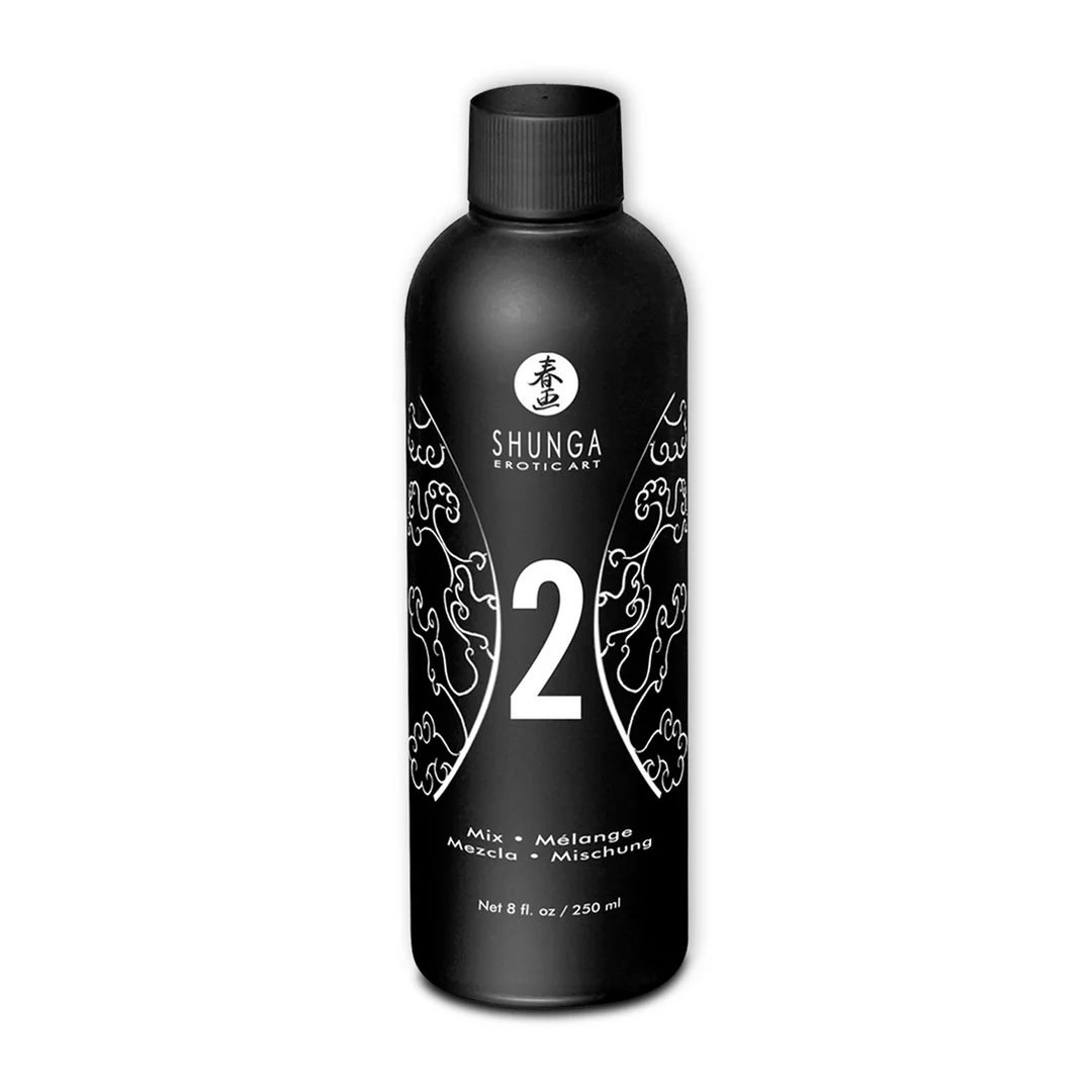 Shunga Body to Body Massagegel Erdbeere Prickelnder Wein – Bild 4