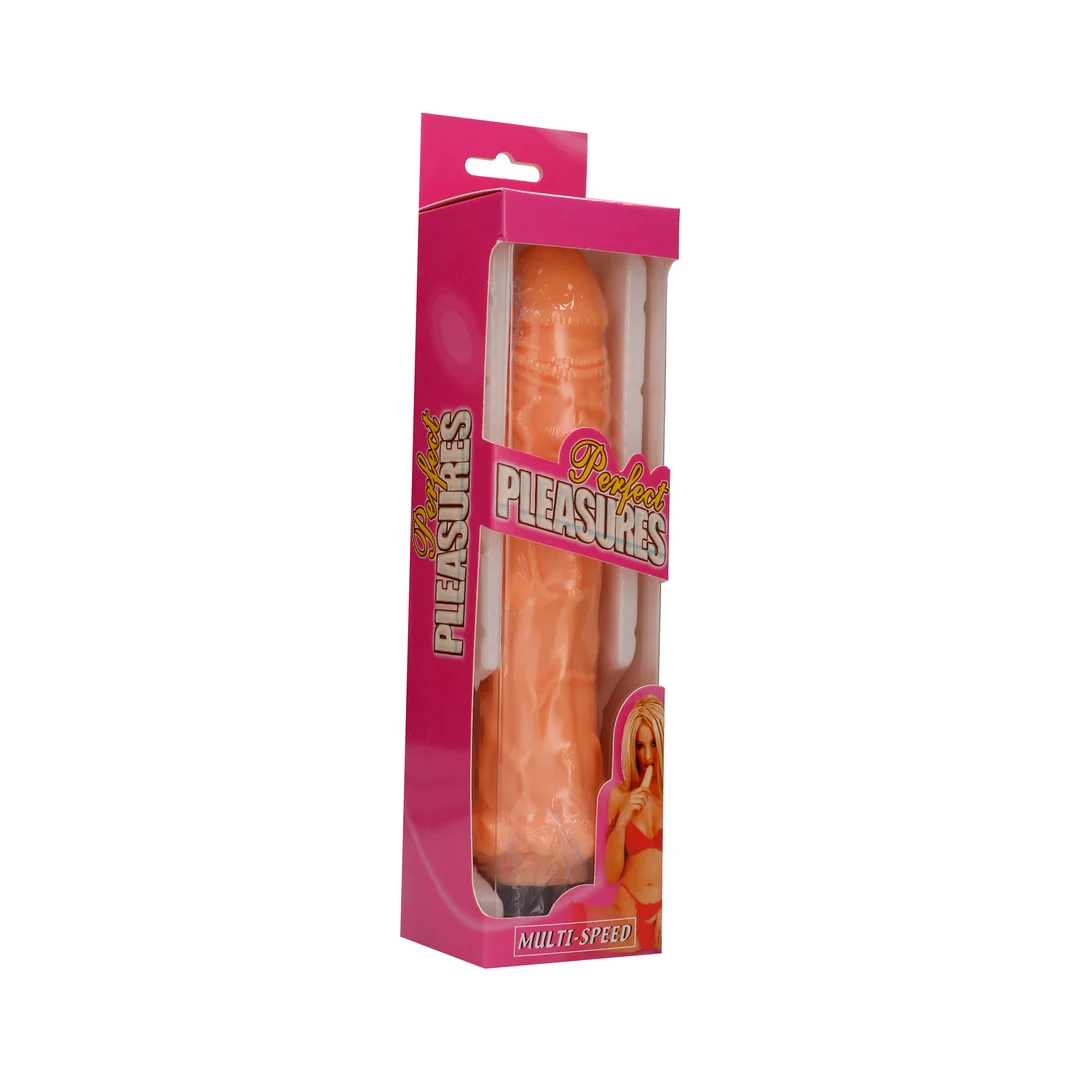 SC-251-BX_1 Seven Creations Perfect Pleasure Vibrator mit mehreren Geschwindigkeitsstufen, 10 / 25 cm – Bild 1