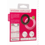 Endless Cockring Set aus Silikon – Bild 2