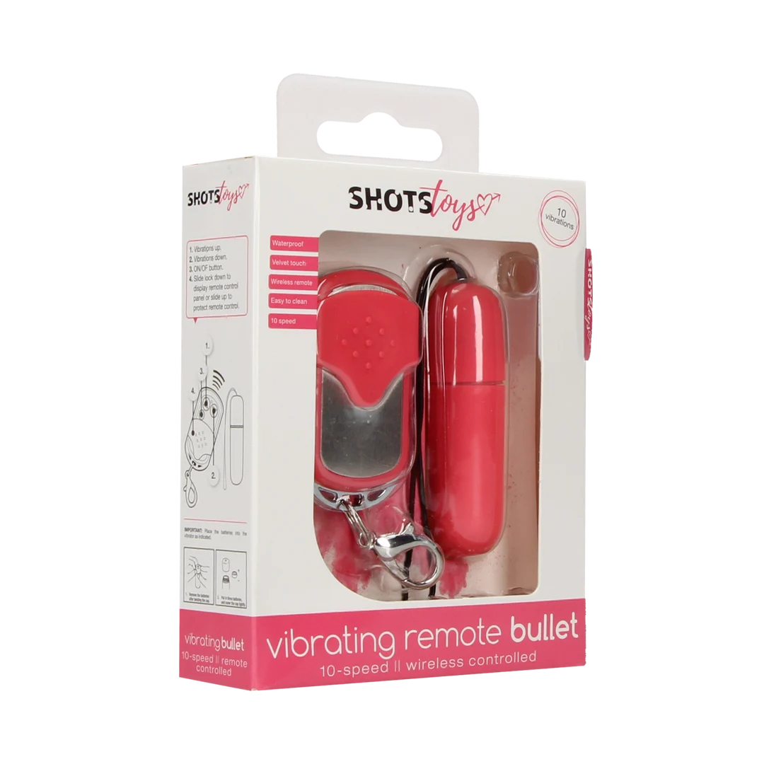 Shots Toys Vibrations Bullet mit Fernbedienung – Bild 1