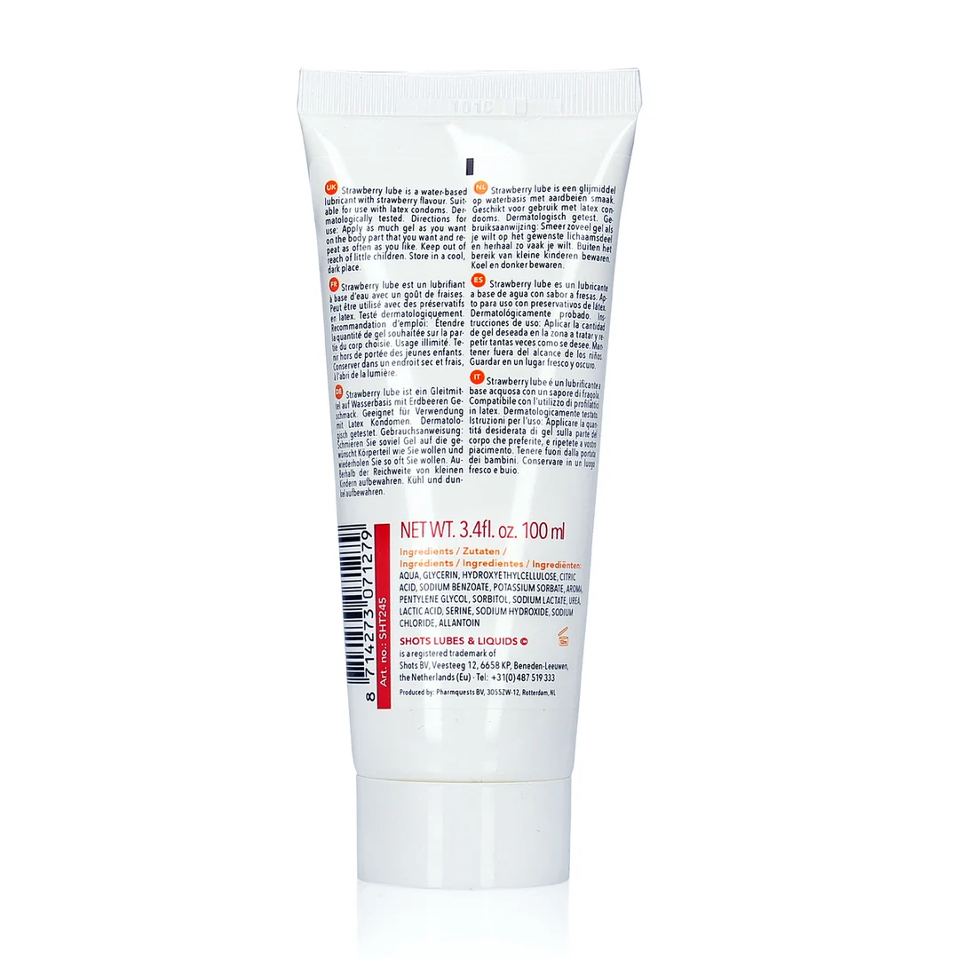 Shots Lubes Erdbeer Gleitgel – Bild 1