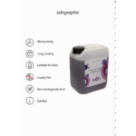 Gleitgel auf Wasserbasis – Für Latexkondome geeignet – Waldfrüchte – 1,3 gal / 5 l – Shots Lubes – Bild 3