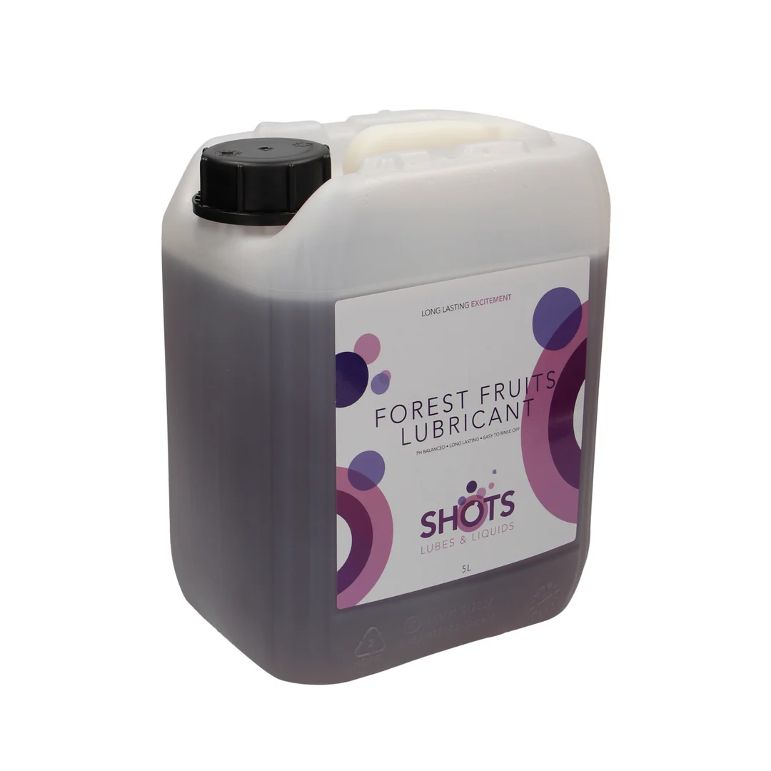 Gleitgel auf Wasserbasis – Für Latexkondome geeignet – Waldfrüchte – 1,3 gal / 5 l – Shots Lubes – Bild 5