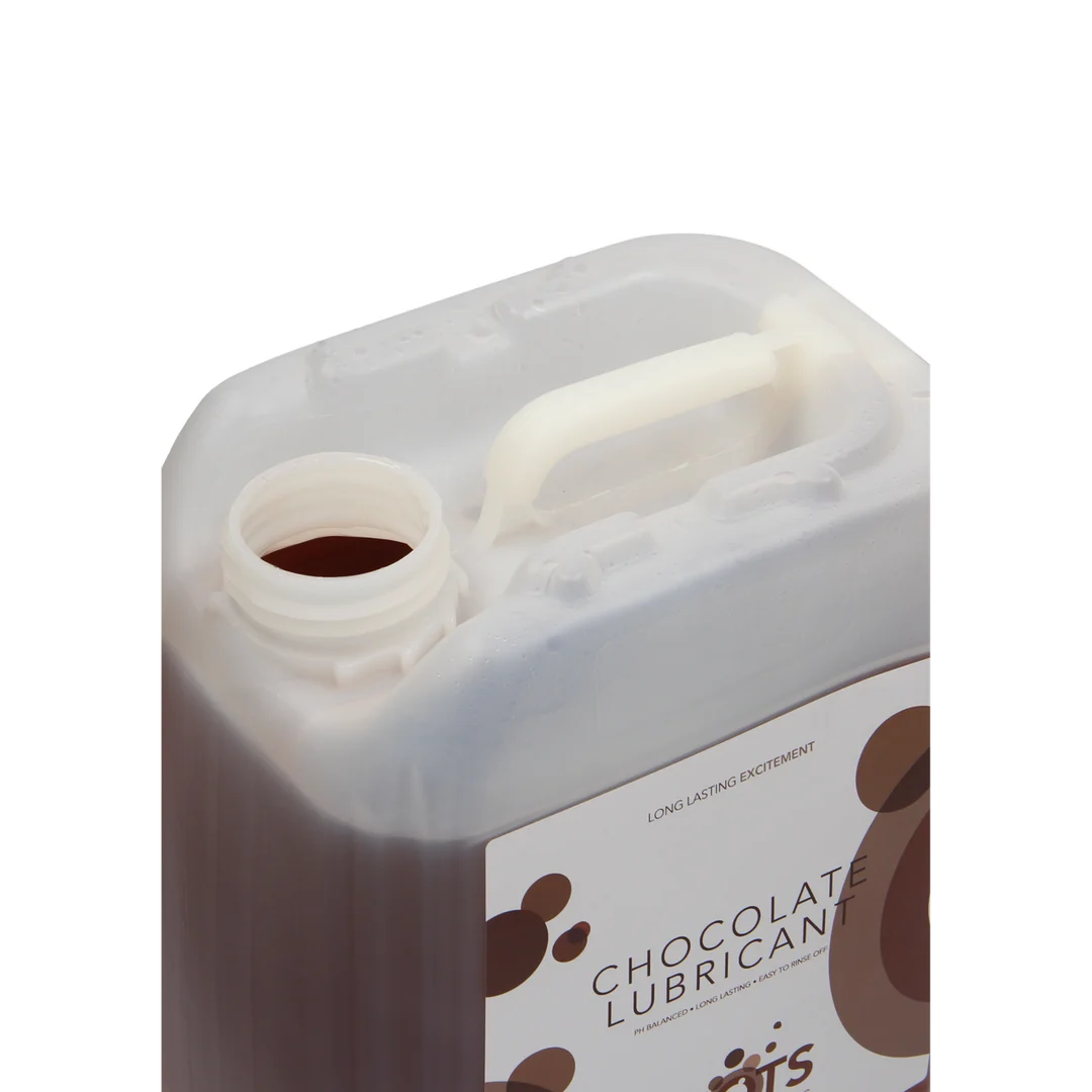 Aromatisiertes Gleitgel – Auf Wasserbasis, für die Verwendung mit Latexkondomen geeignet – Schokolade – 1,3 gal / 5 l – Bild 2