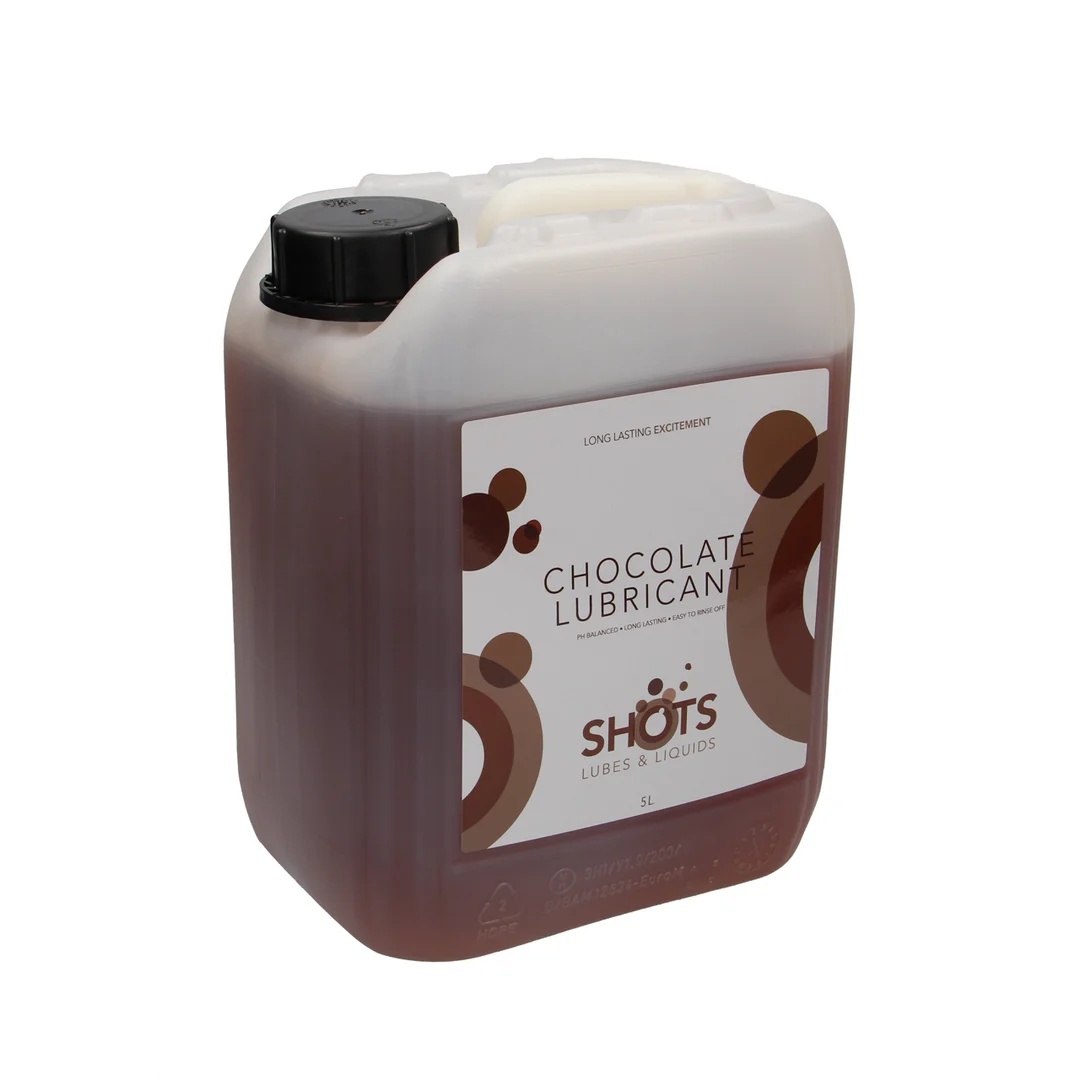 Aromatisiertes Gleitgel – Auf Wasserbasis, für die Verwendung mit Latexkondomen geeignet – Schokolade – 1,3 gal / 5 l – Bild 5