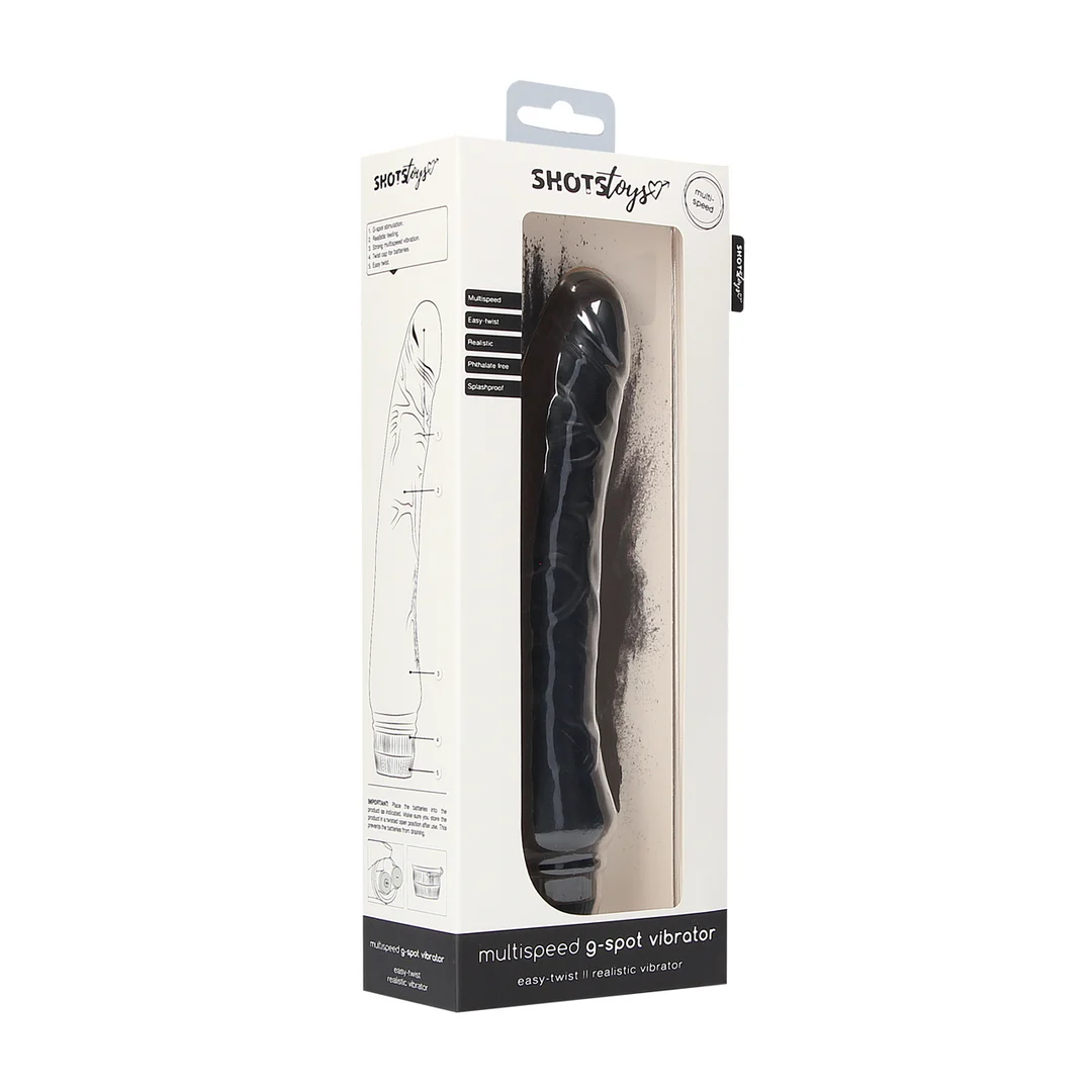 SHT434BLK_1_1 Shots Toys Multispeed G Spot Vibrator – Bild 1