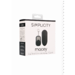 Vibrierendes Ei – mit Fernbedienung und 10 Einstellungen – Macey Simplicity by Shots