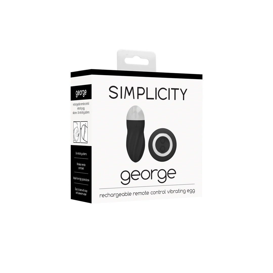 Simplicity George kabelloses vibrierendes Ei – Bild 1