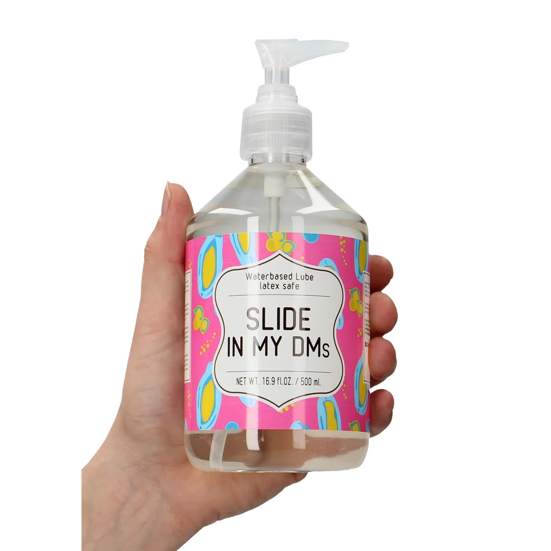 Wasserbasiertes Gleitgel – dermatologisch getestet und für Latexkondome geeignet – unparfümiert und geschmacksneutral – 500 ml – S-Line by Shots – Bild 4