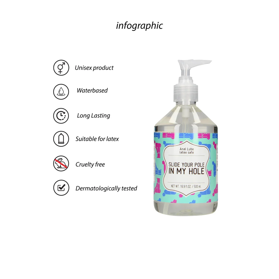 SLI185_1_1 S Line Gleitgel auf Wasserbasis 500 ml – Bild 1