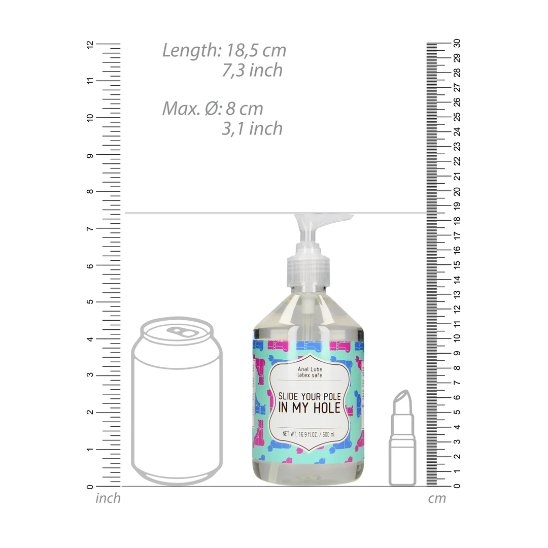 S Line Gleitgel auf Wasserbasis 500 ml – Bild 3
