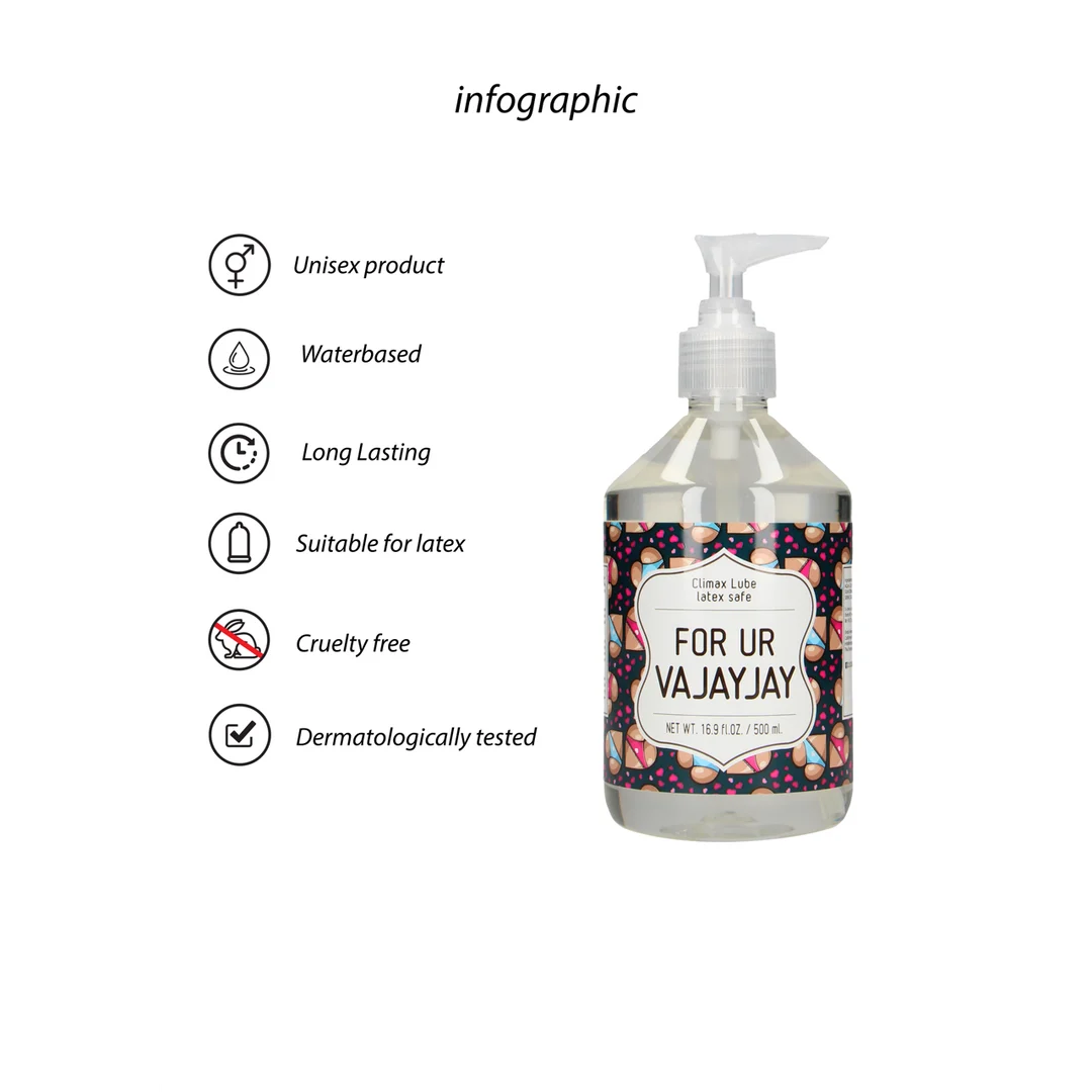 SLI187_1_1 S Line Voor Ur Vajayjay wasserbasiertes Gleitgel 500 ml – Bild 1
