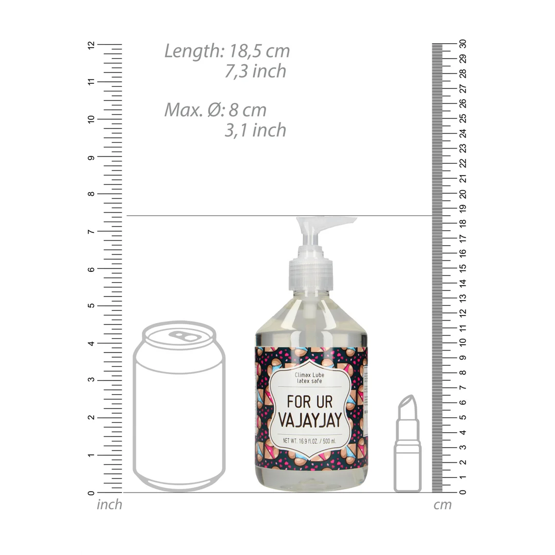 S Line Voor Ur Vajayjay wasserbasiertes Gleitgel 500 ml – Bild 3