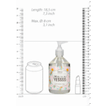 Gleitgel auf Wasserbasis, für Latexkondome geeignet, dermatologisch getestet, unparfümiert, geschmacksneutral, 500 ml, S-Line by Shots – Bild 3