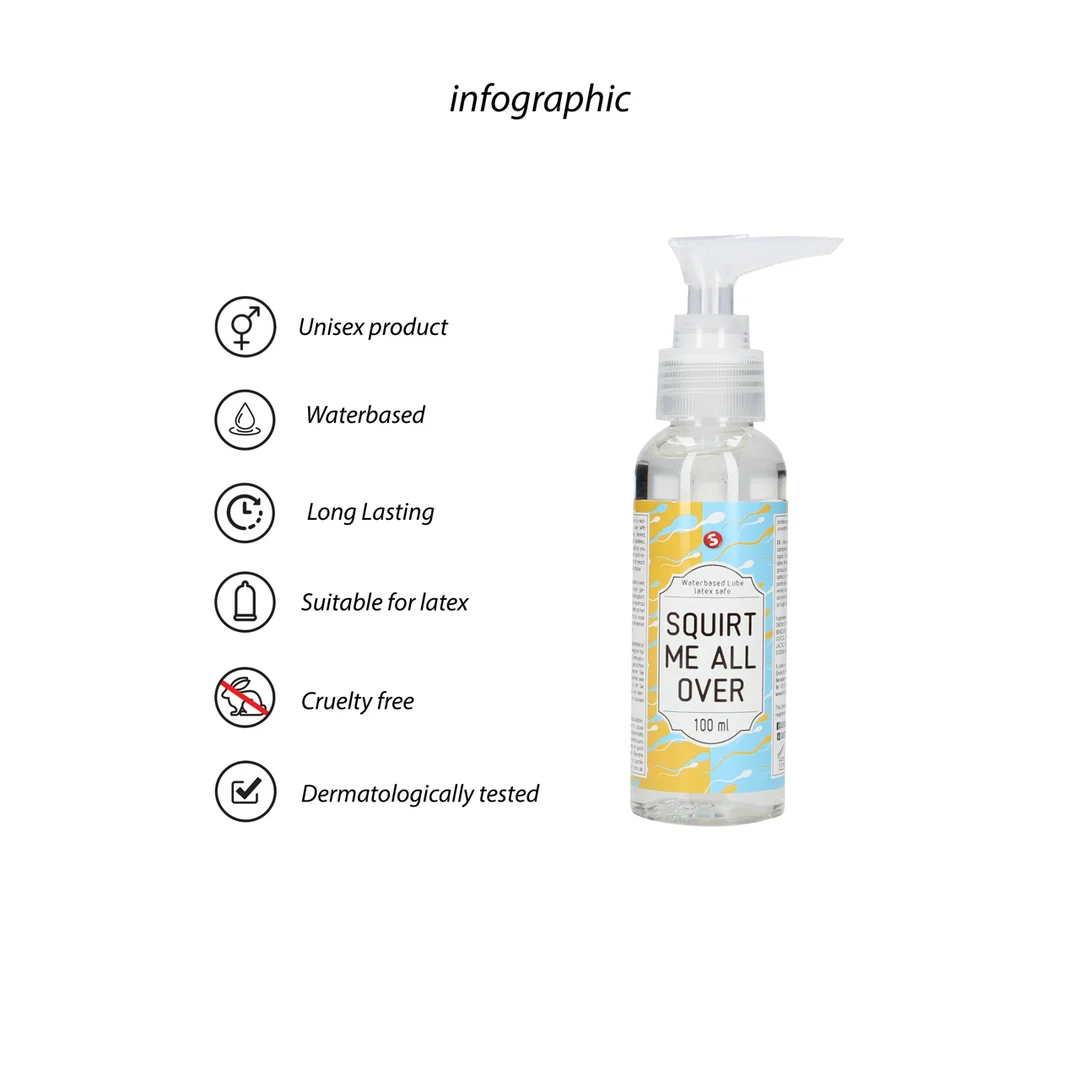 SLI202_1_1 S Line Squirt Me All Over Gleitgel auf Wasserbasis – Bild 1