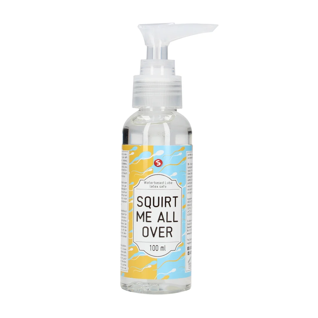S Line Squirt Me All Over Gleitgel auf Wasserbasis – Bild 5