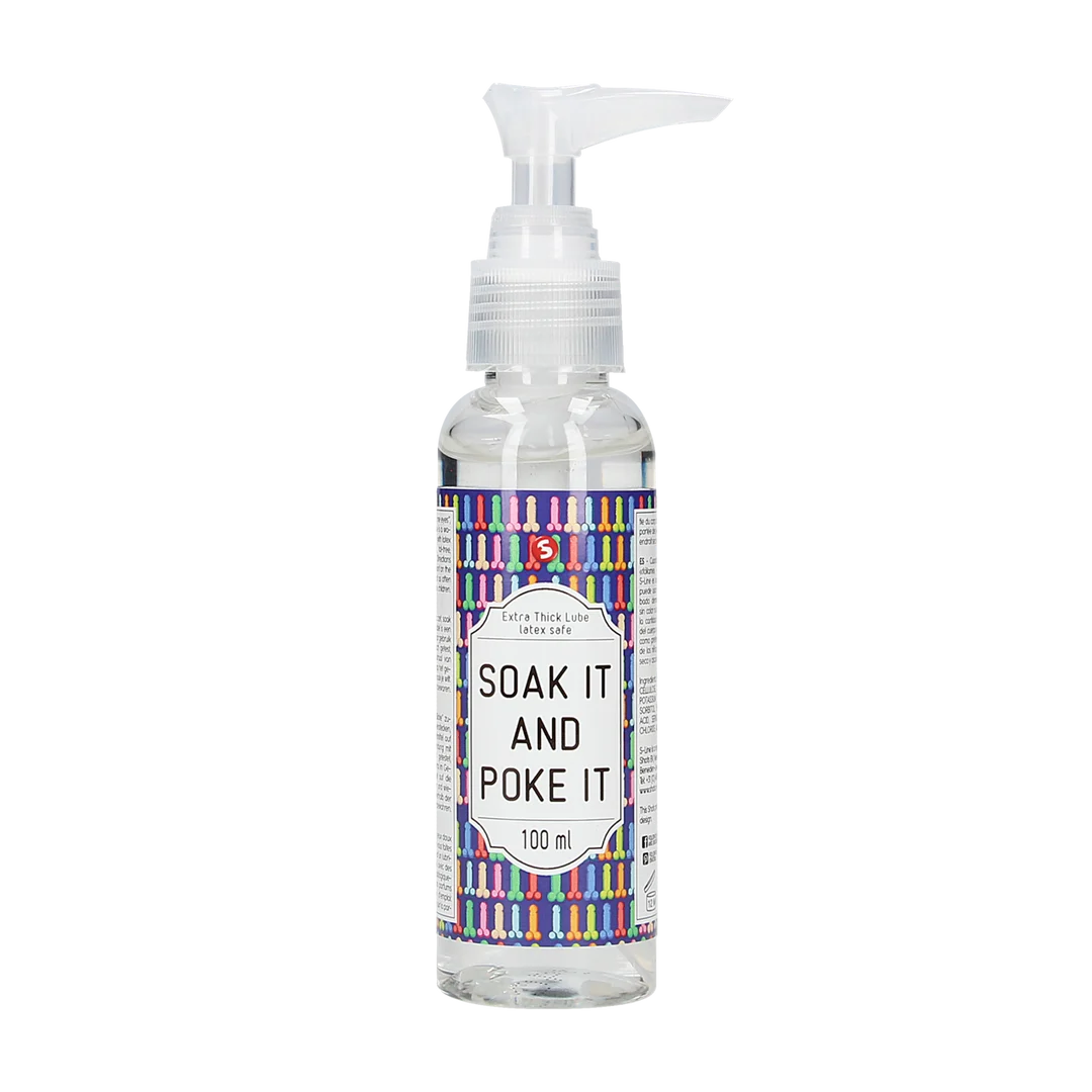S Line Soak It And Poke It Gleitgel – Bild 5