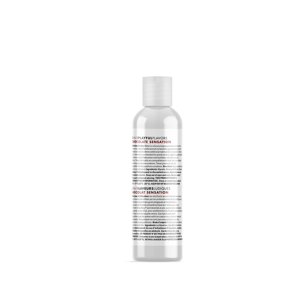 Aroma Gleitgel – essbar, auf Wasserbasis und wärmend – Schokolade – 29,5 ml – Swiss Navy – Bild 1