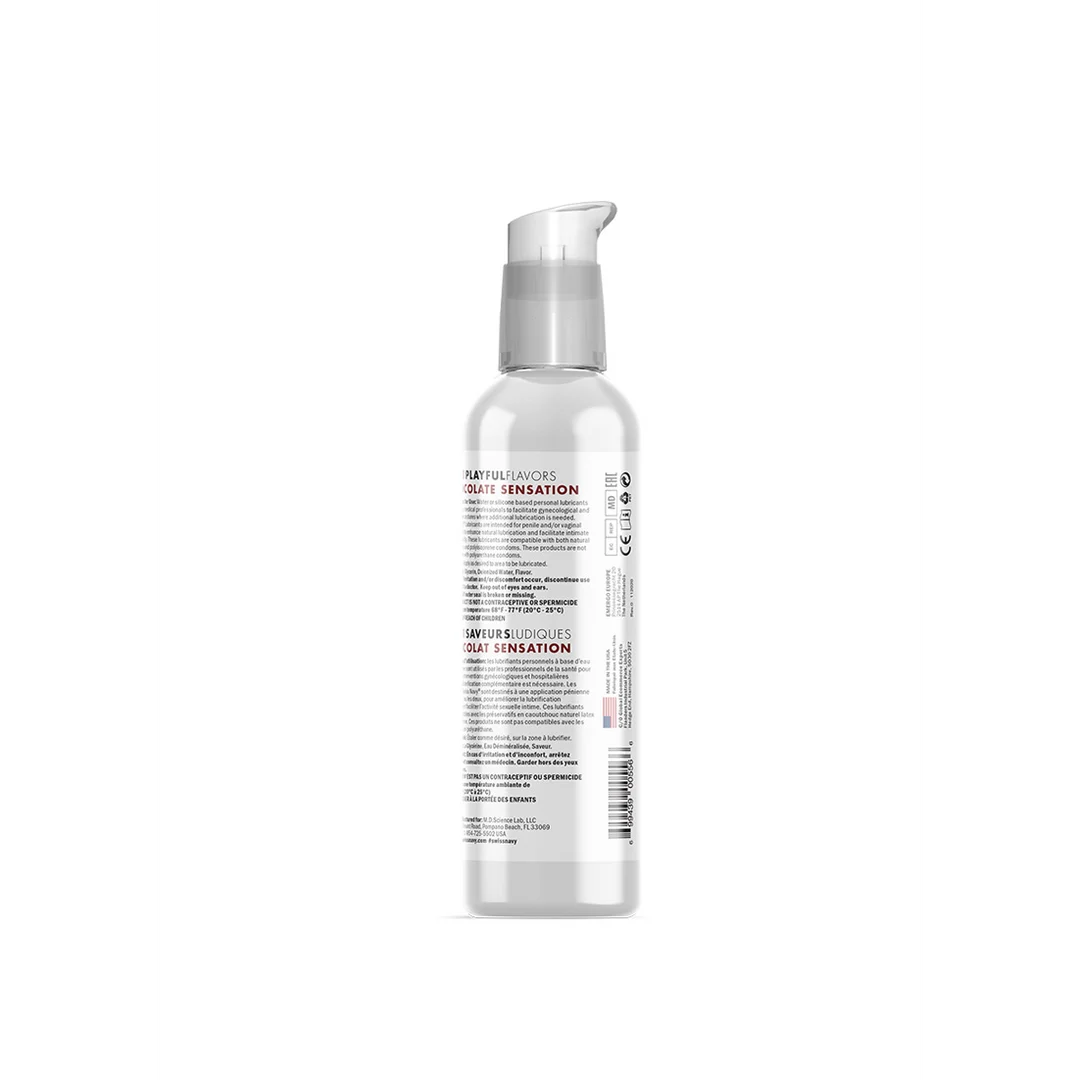 Aroma Gleitgel – essbar, auf Wasserbasis und wärmend – Schokolade – 29,5 ml – Swiss Navy – Bild 5