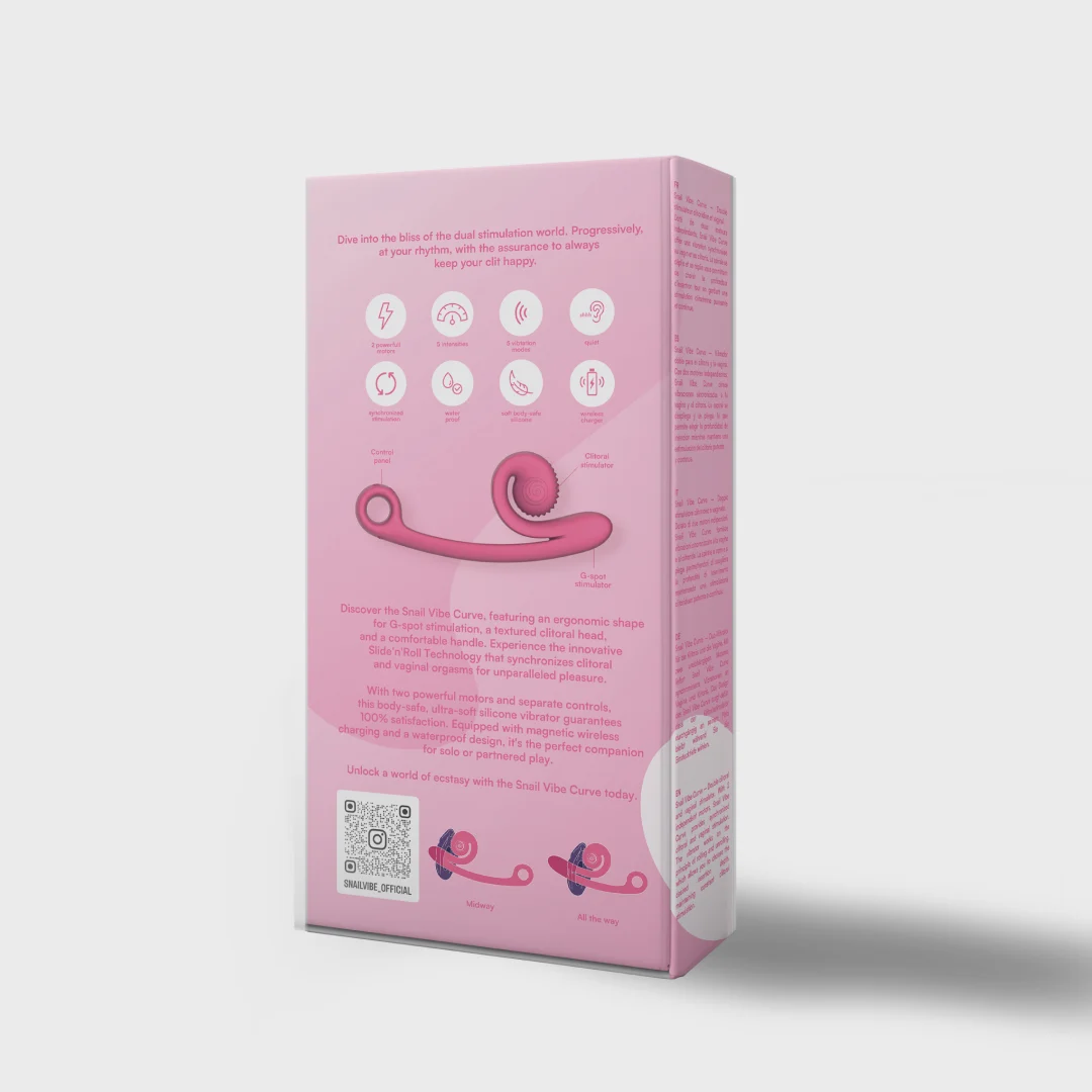 Snail Vibe Curve Stimulator mit doppelter Stimulation – Bild 2