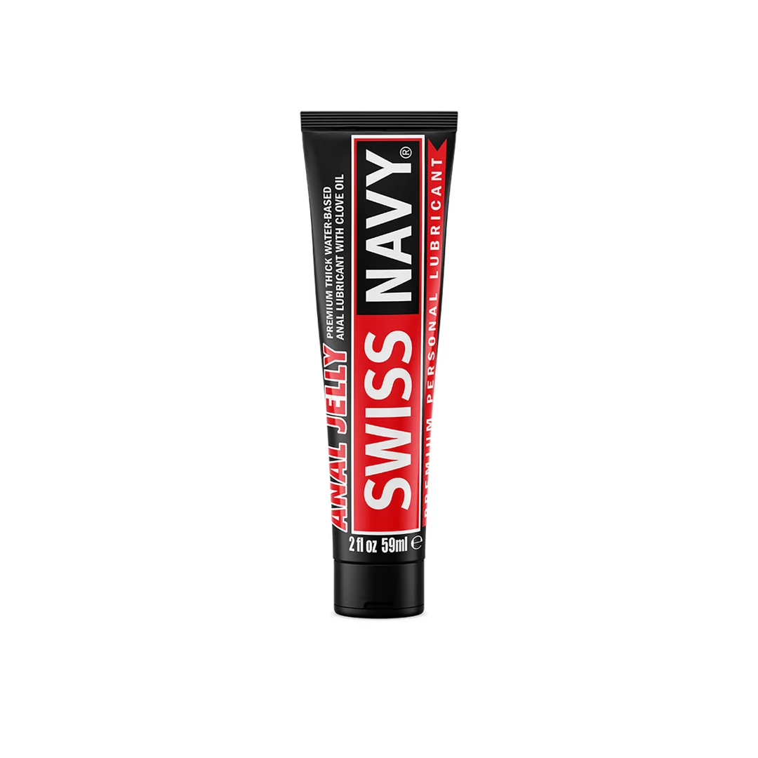 SNAJ2_1_2 Anales Gleitmittel – Premium Gel auf Wasserbasis mit Nelkenöl – Nelke – 59 ml – Swiss Navy – Bild 1